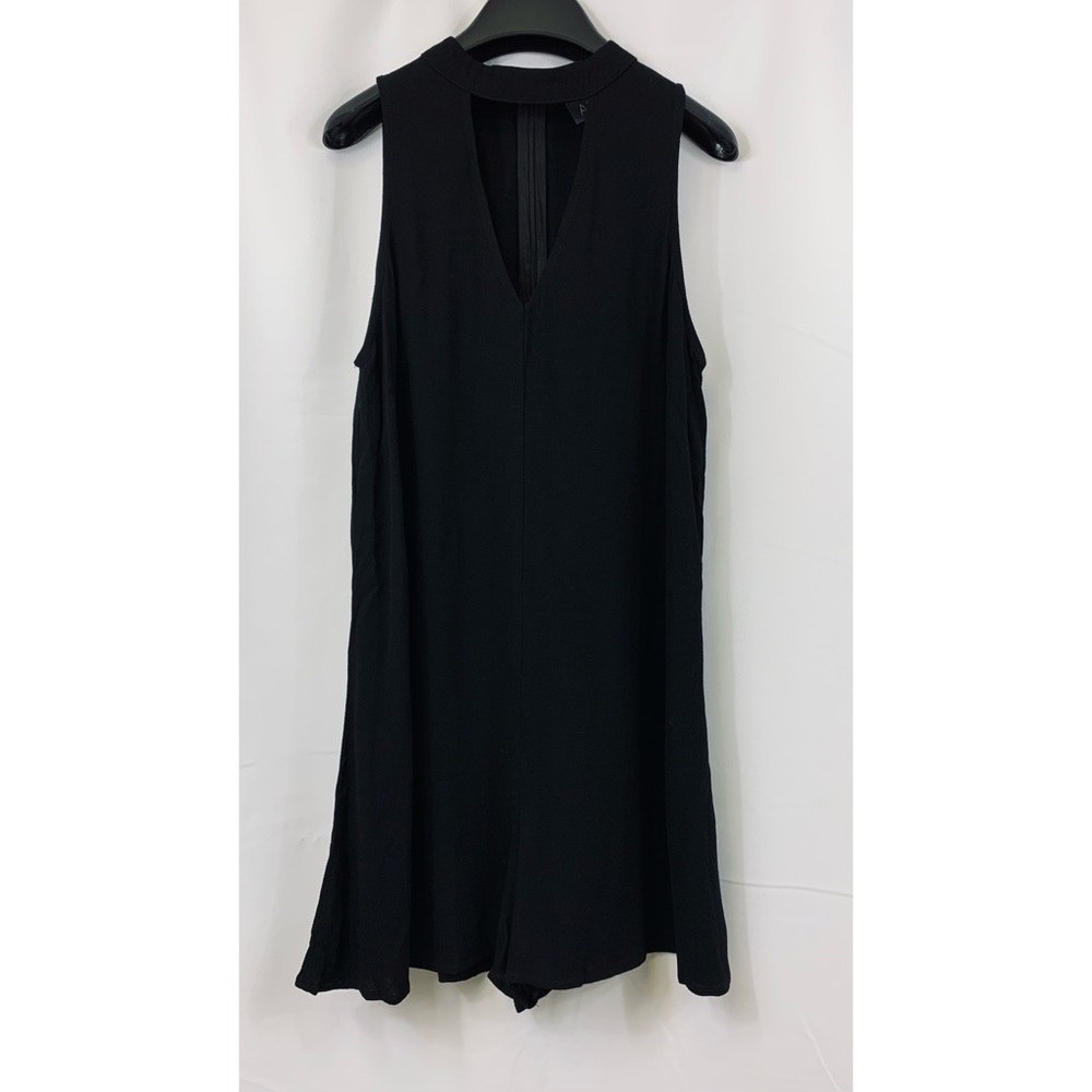 ASTR Sleeveless High Neck Cut Out Romper Size S